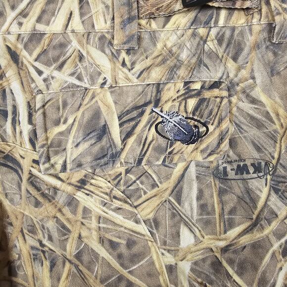 Macks Prairie Wings Shorts 38x10 Camo Cargo Killer Weed Baggy Loose Adjustable - Picture 9 of 15